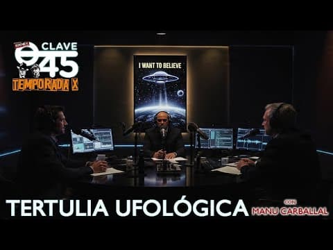Clave 45 T 10 Ep 362 Conceptos ufologicos, con Manuel Carballal