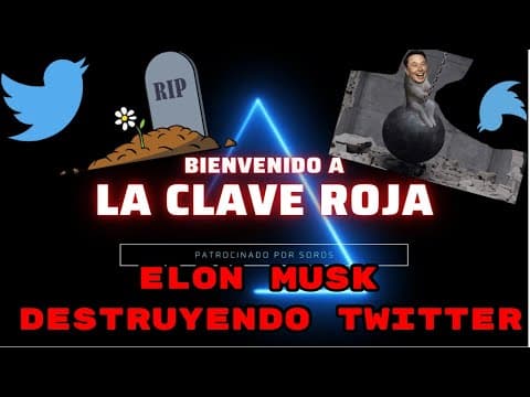 Elon Musk destruyendo Twitter