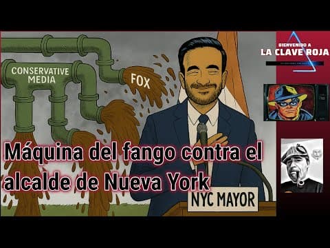 Máquina del fango contra el alcalde de Nueva York