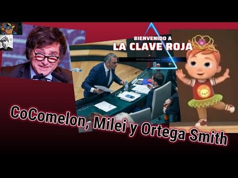 CoComelon, Milei y Ortega Smith