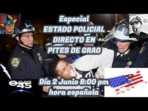 Estado policial en Directo con Gerald Dean