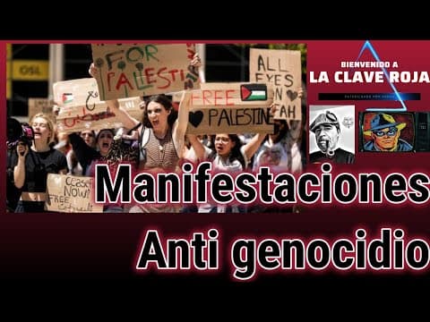 Manifestaciones anti genocidio
