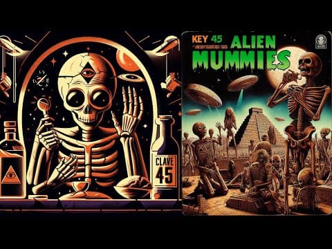 Clave45 T8 Ep 278 Momias Extraterrestres. Jaime Maussan, con Edgar Luis, Leo Zambrano