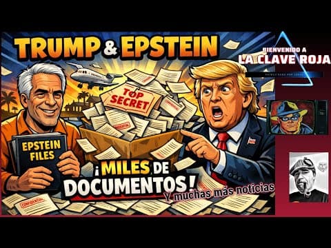 Trump & Epstein ¡Miles de documentos!